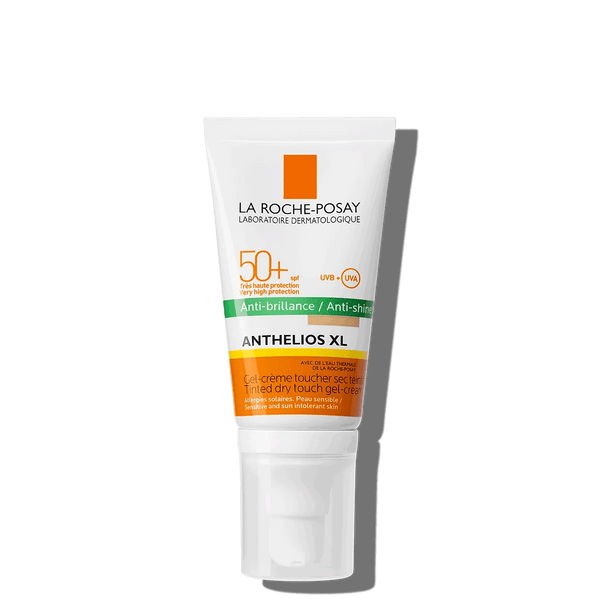 La Roche - Posay Anthelios XL Tinted Dry Touch Anti Shine Sunscreen SPF50+ for Oily Skin 50ml - ladyy