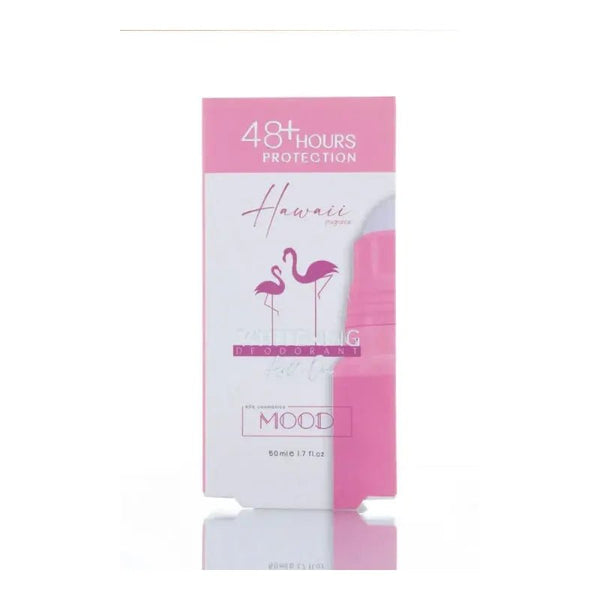 MOOD HAWAII WHITENING DEODORANT ROLL ON 50ML - ladyy