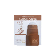 MOOD OUD WHITENING DEODORANT ROLL ON OFFER 1+50% 50ML - ladyy