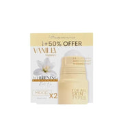 MOOD VANILIA WHITENING DEODORANT ROLL ON OFFER 1+50% 50ML - ladyy