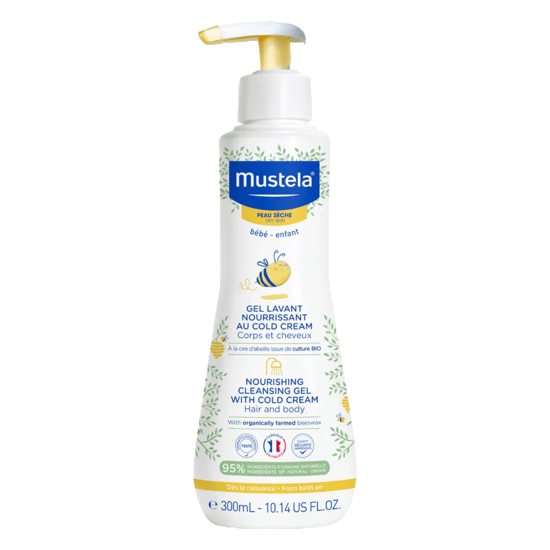 MUSTELA BABY NOURISHING CLEANSING GEL 300ML - ladyy