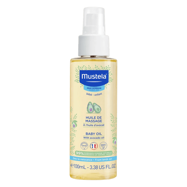 MUSTELA BABY OIL 100ML - ladyy