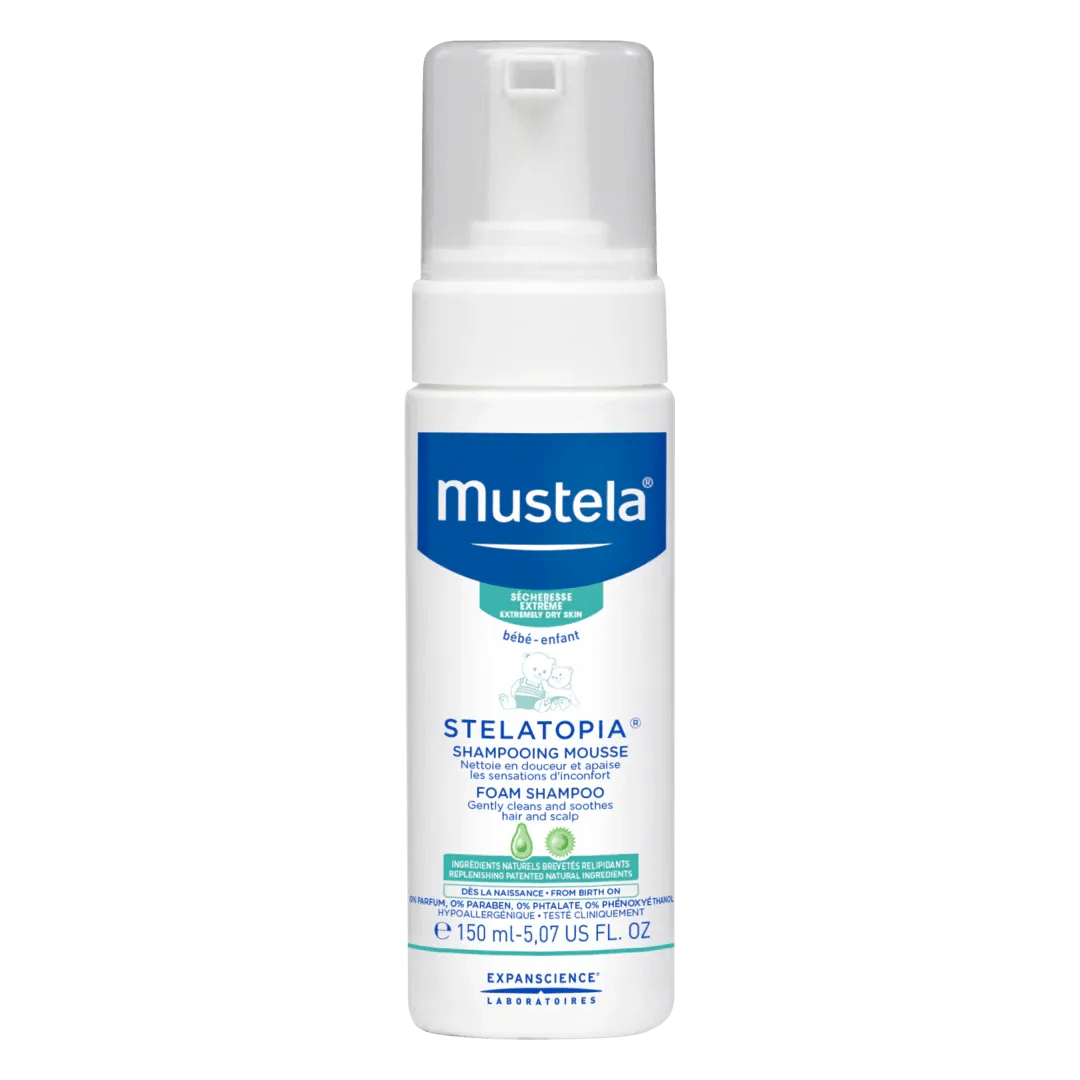 MUSTELA FOAM SHAMPO FOR NEWBORNS 150ML - ladyy