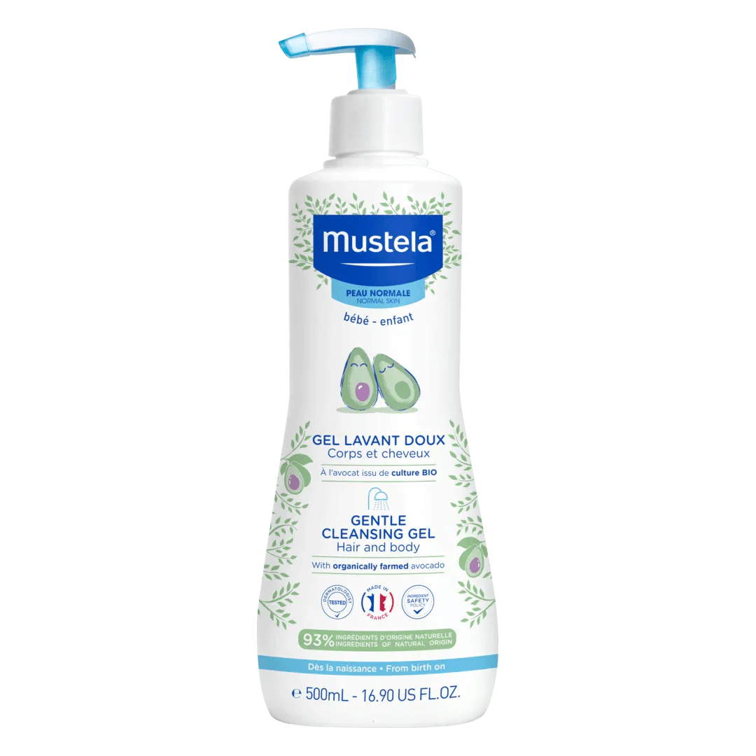 MUSTELA GENTLE CLEANSING GEL 500ML - ladyy
