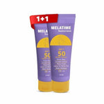 تحميل الصورة إلى عارض المعرض، PROMO MELATIME SUNSCREEN GEL SPF50+ 50GM 1+1 - ladyy
