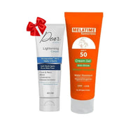 PROMO MELATIME SUNSCREEN GEL+DEAR LIGHTENING CREAM - ladyy
