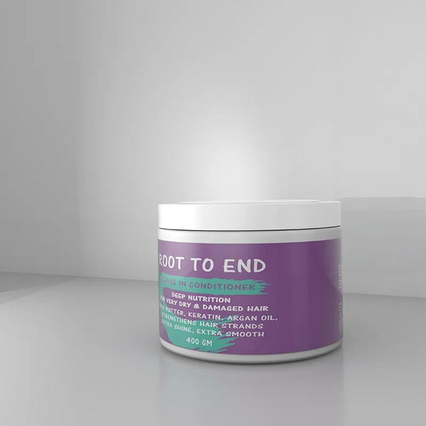 ROOT TO END LEAVE IN CONDITIONER 400ML - ladyy