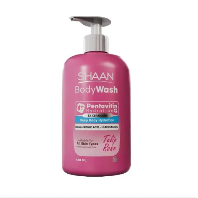 SHAAN BodyWash Tulip Rose - ladyy