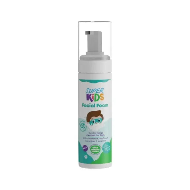 SUPERKIDS FACIAL FOAM 200ML