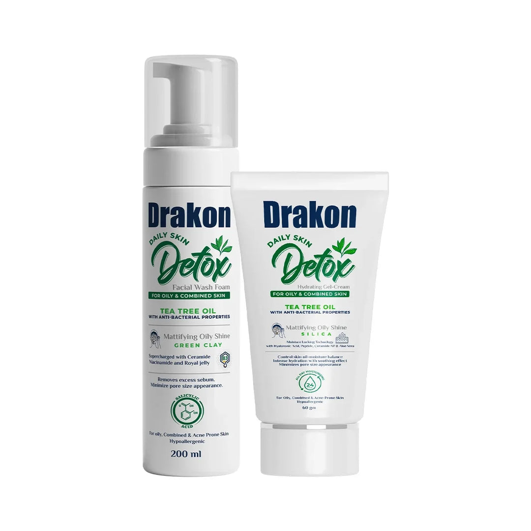 Detox Foam Wash + Hydrating cream