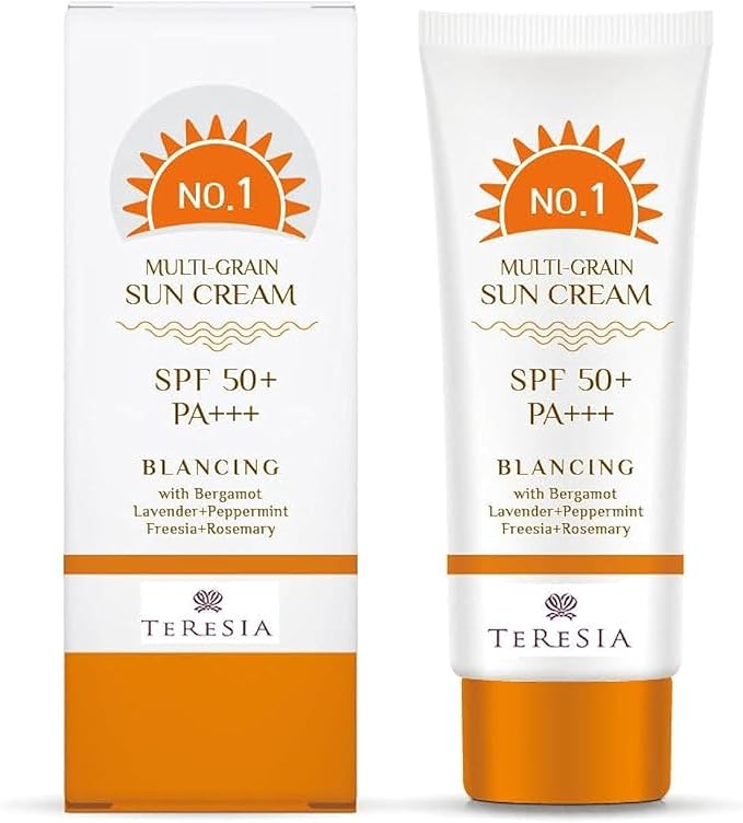 Teresia Multi - Grain Sun Cream Balancing SPF+50 - ladyy