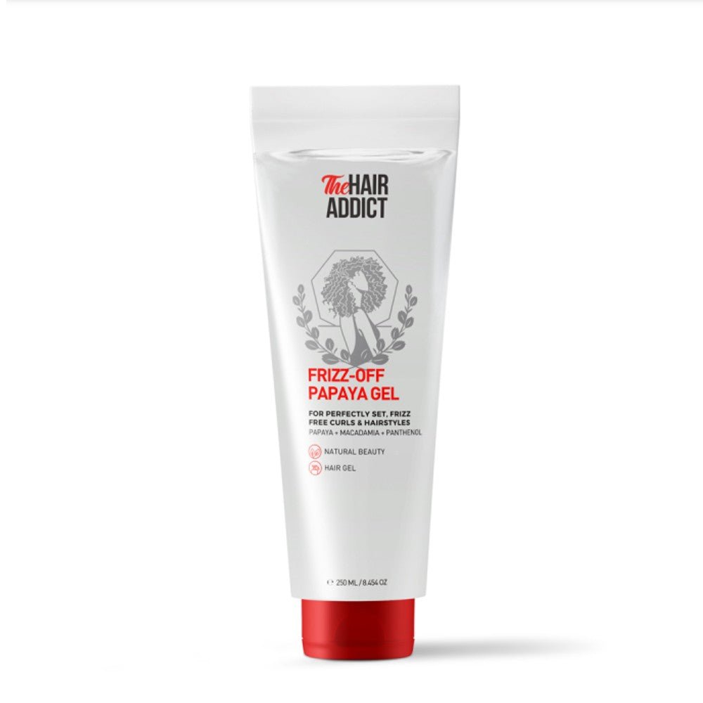 The Hair Addict Frizz Off Papaya Gel 250ml - ladyy