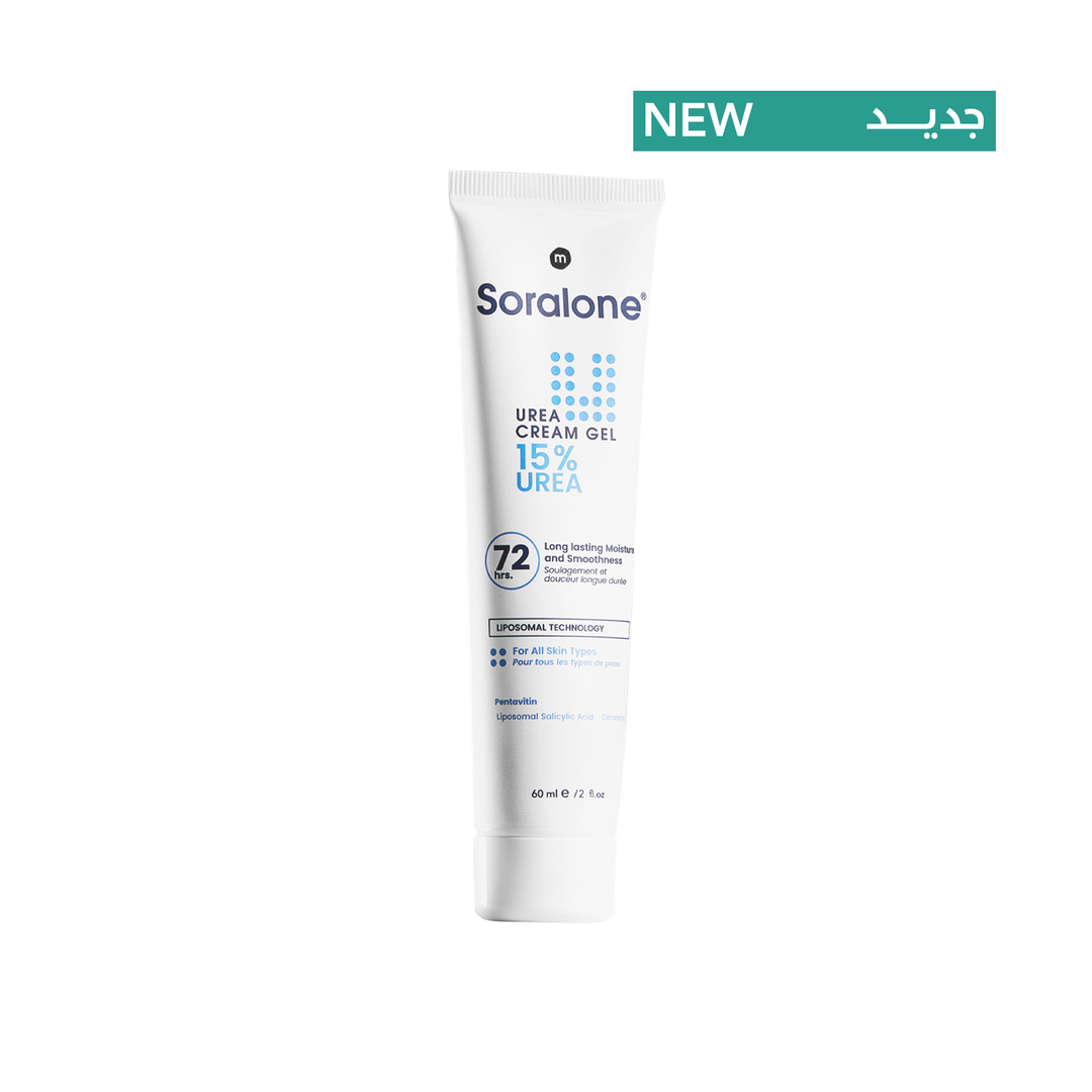 Soralone Urea 15% Cream Gel 60ml - ladyy
