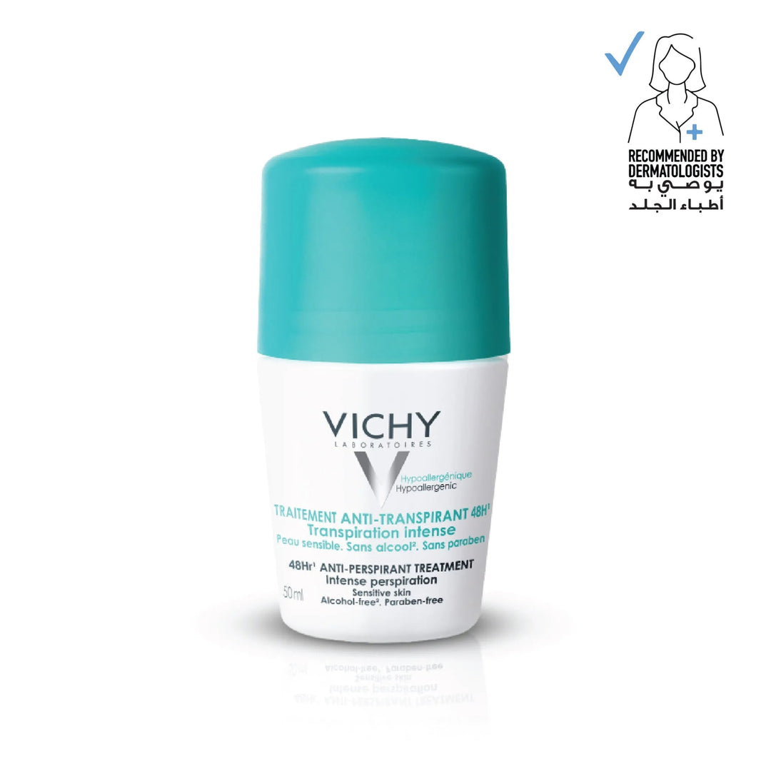 Vichy 48 Hours Anti Perspirant Deodorant Intensive Treatment 50ml - ladyy