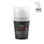 Load image into Gallery viewer, Vichy Homme Deodorant Anti Perspirant Soothing Effect for men 50ml - ladyy
