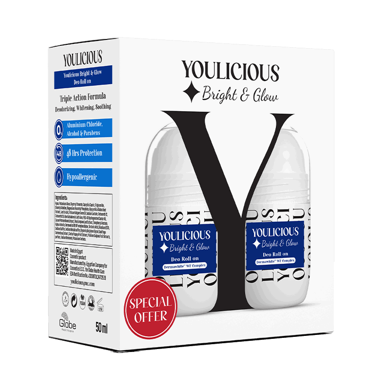 Youlicious Bright & Glow Deo Roll on promo ( 2 pcs)