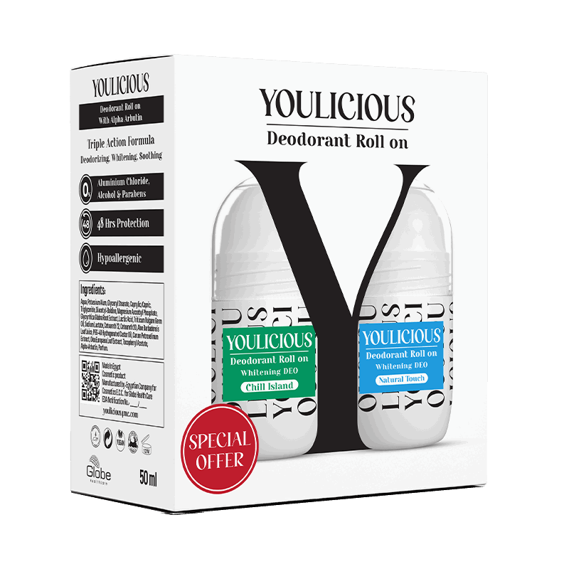 Youlicious Deodorant Roll-on Promo ( chill island+Natural touch)