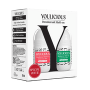 Youlicious Deodorant Roll - on promo (naughty fruity+chill island) - ladyy