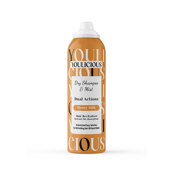 YOULICIOUS DRY SHAMPOO & MIST HONEY MILK - ladyy