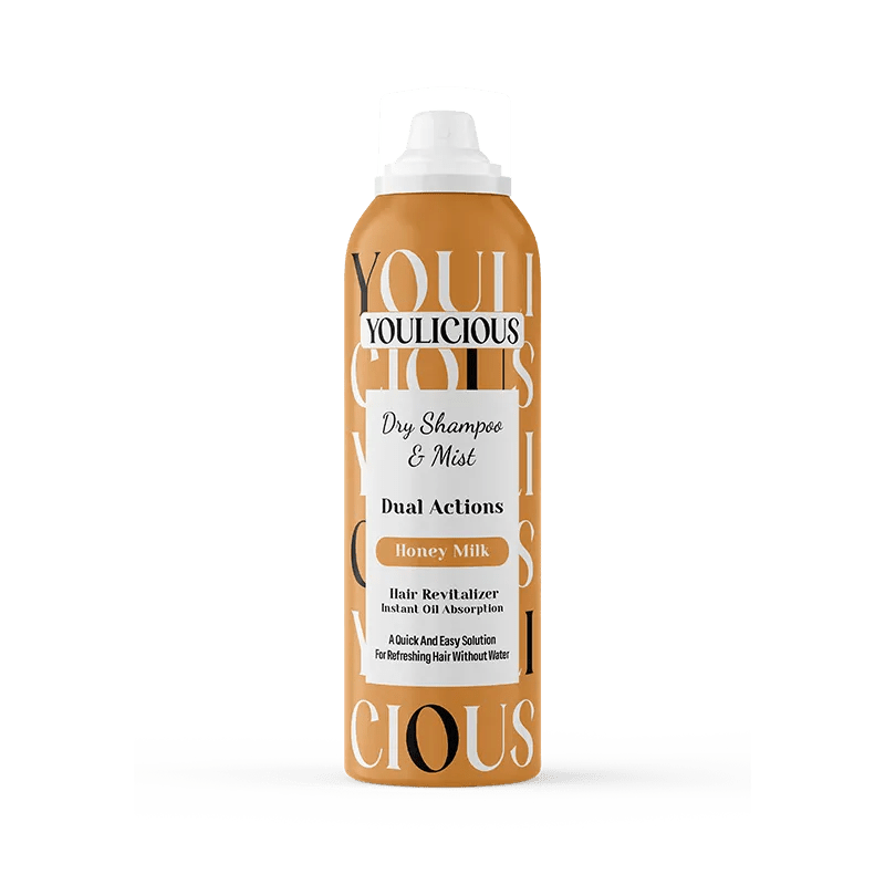 YOULICIOUS DRY SHAMPOO & MIST HONEY MILK - ladyy